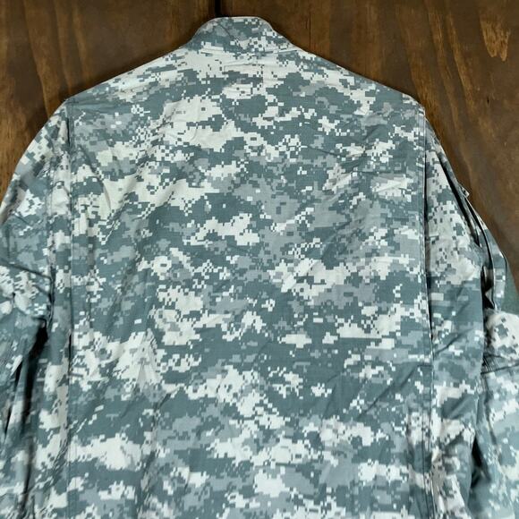 Military Army Combat Mens Coat Green Camouflage Uniform Digicam Medium Regular - Picture 12 of 13